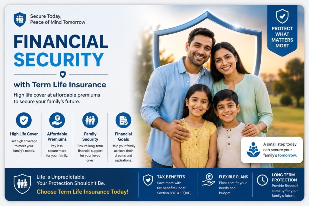 Financial security with term life insurance